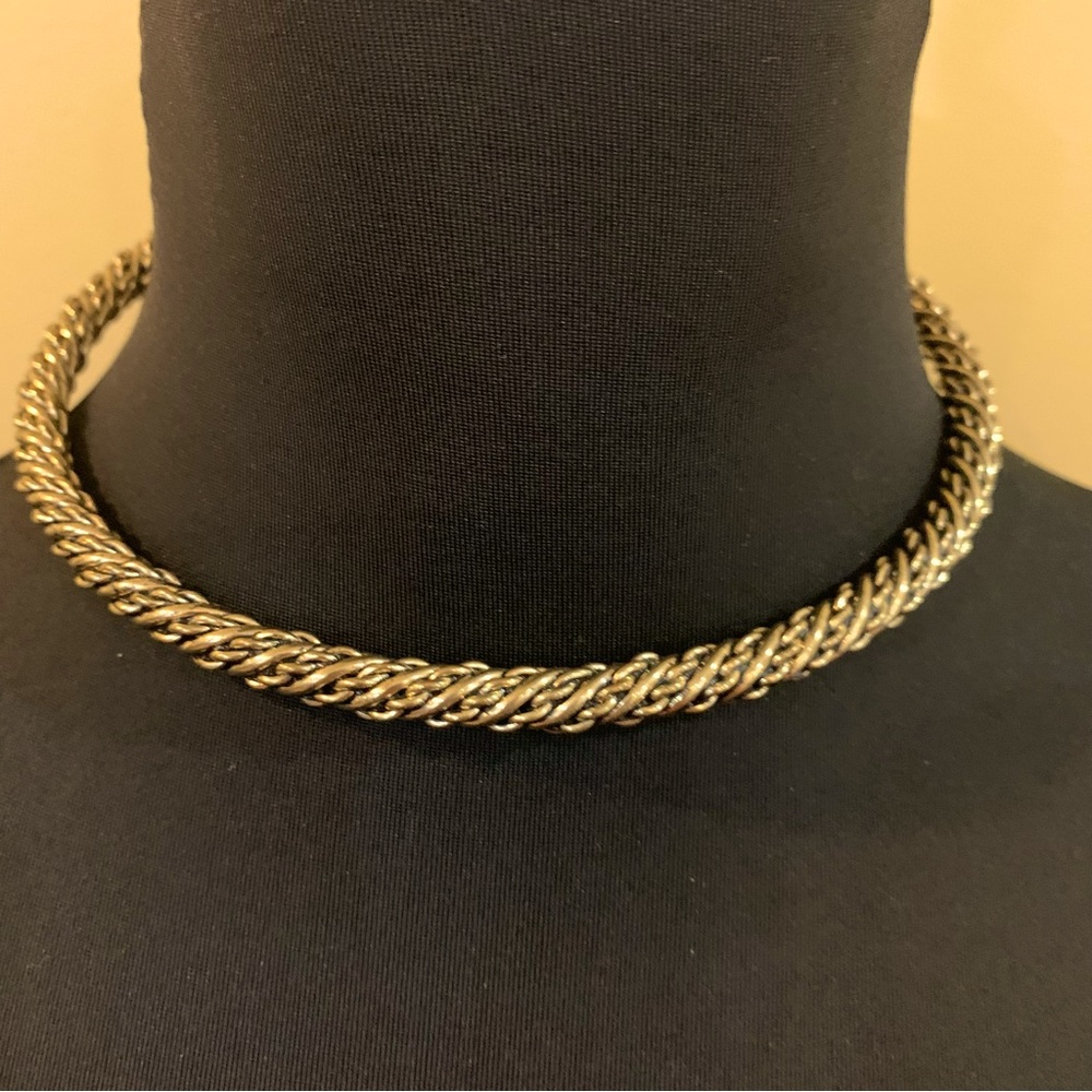 Aldo Vintage Choker Necklace/ Gold Tone